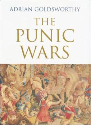 Image of ancient battle, title "The Punic Wars"