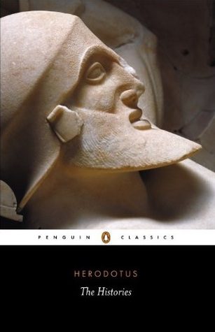 Picture of ancient statue, simple Penguin Classics cover design.