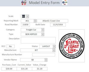 Database Entry Form