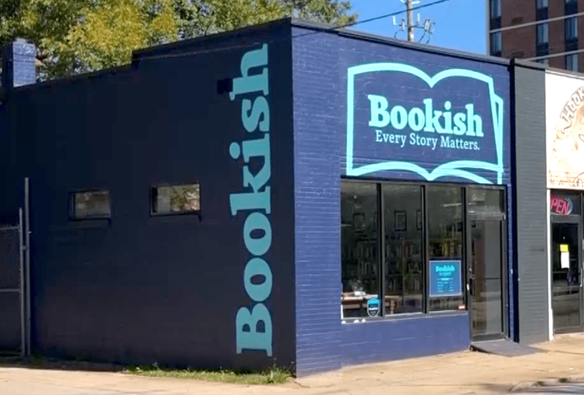 Bookish storefront