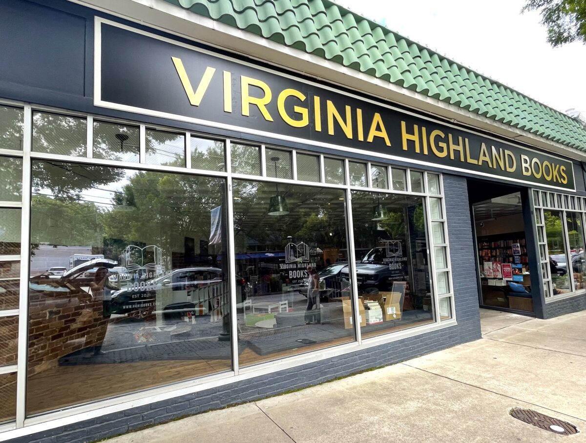 Virginia Highland Books storefront